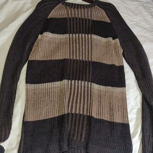 Claiborne XXL Brown and Beige Sweater